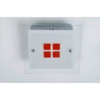100.MDG9676/4  RED 4*60W E27 Люстра